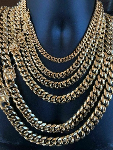 【Miami Cuban Curb Link】【18K刻印あり】【喜平】匿名配送 Miami Cuban Curb Link】【18K刻印あり】【喜平】匿名配送