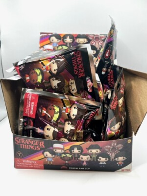Netflix Stranger Things Series ONE Blind Figural Bag Clip Mystery Collectible 
