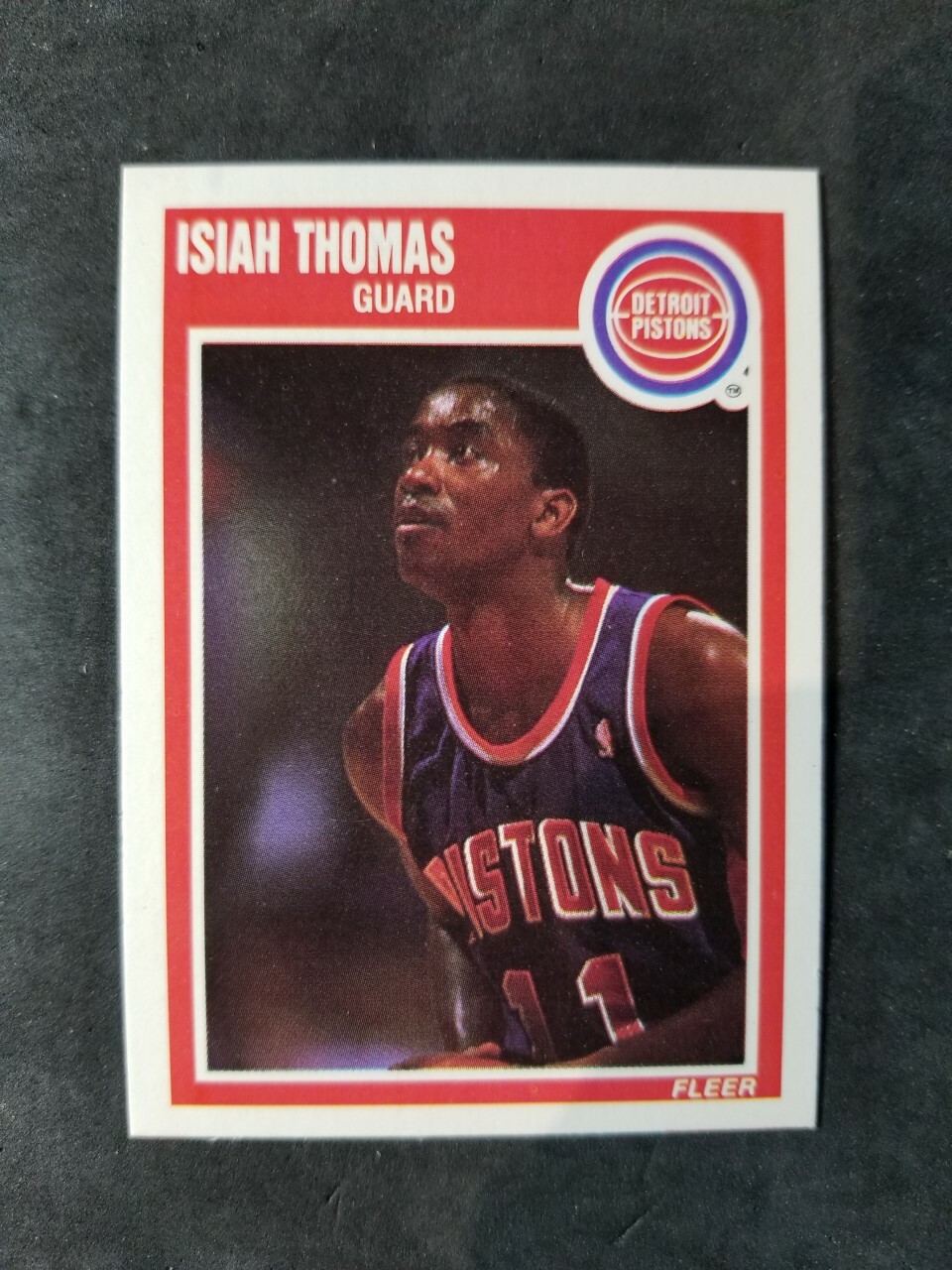 1989-90 Fleer ISIAH THOMAS card # 50 | eBay