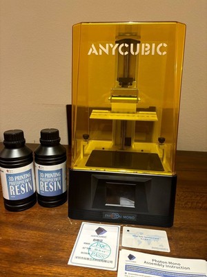 ANYCUBIC Photon Mono 2 (resin vat not included,  2 FREE resin bottles 1000g)