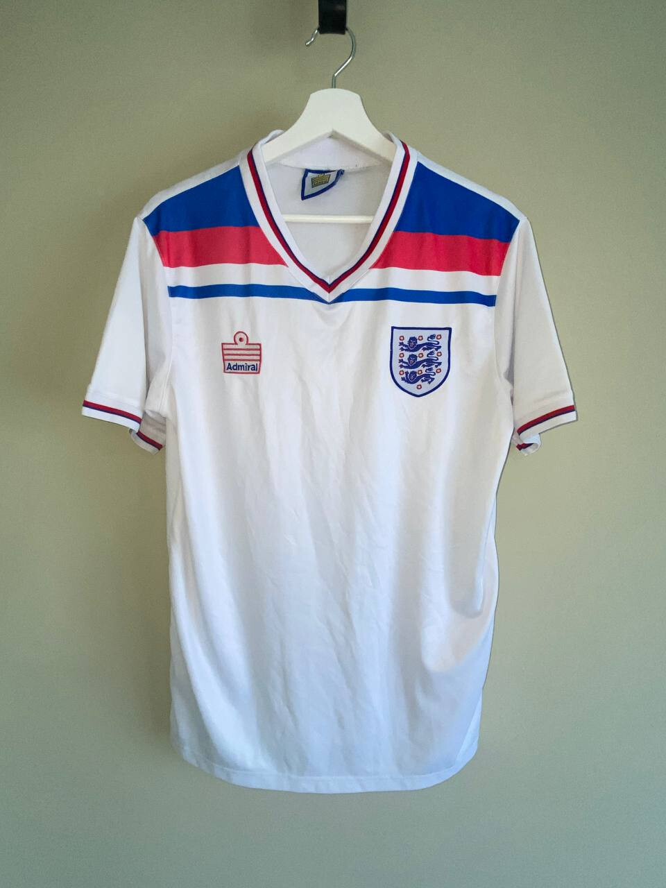 ウェア 80s England soccer team shirt ENGLAND 1980/1983 HOME FOOTBALL SHIRT ADMIRAL P M BOYS | eBay