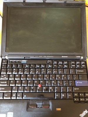 Lenovo thinkpad x200s laptop - 4gb ram, 128gb ssd
