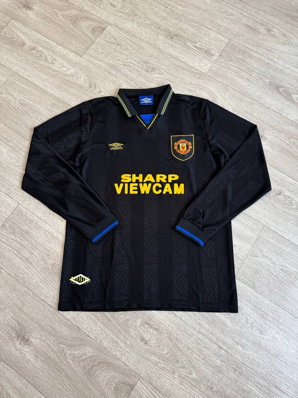 ウェア UMBRO - 94/95 umbro Manchester United jersey kit MANCHESTER UNITED 1994 1995 THIRD FOOTBALL SHIRT SOCCER