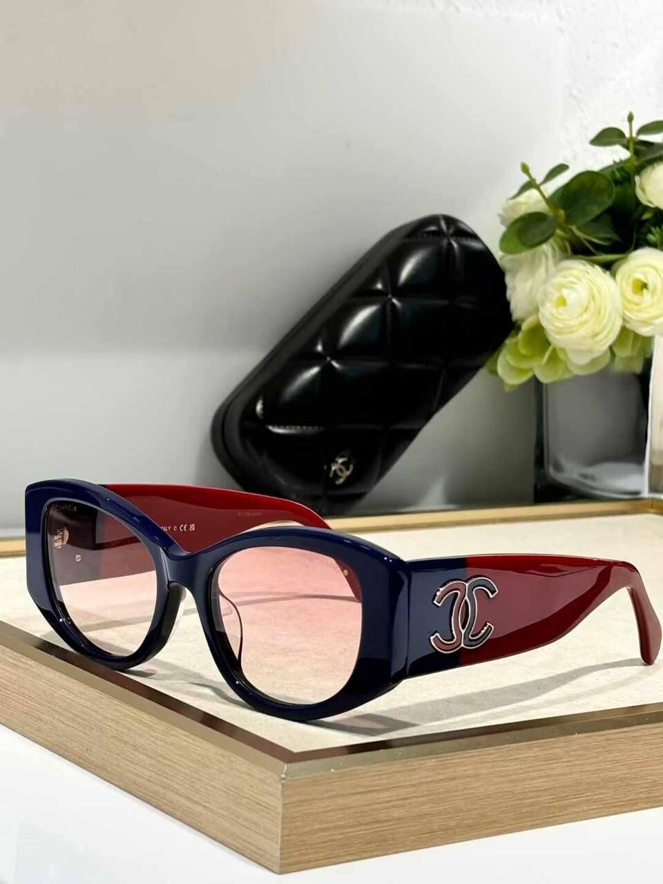 Chanel サングラス BC 1339 M45F ブラウン アイウェア - アイ