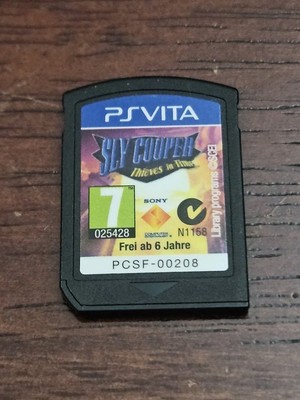 PS vita Sly Cooper Thieves in Time 英国uk版 Sly Cooper Thieves In Time Playstation PS Vita Game UK PAL