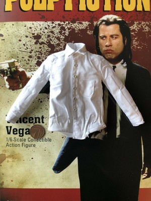 STAR ACE Vincent Vega Pulp Fiction White Body Padding loose 1//6th scale