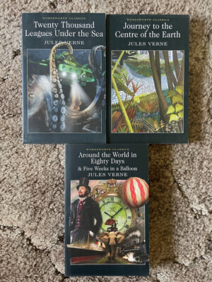 Journey to Center of Earth + Twenty Thousand Leagues + Around the World Verne