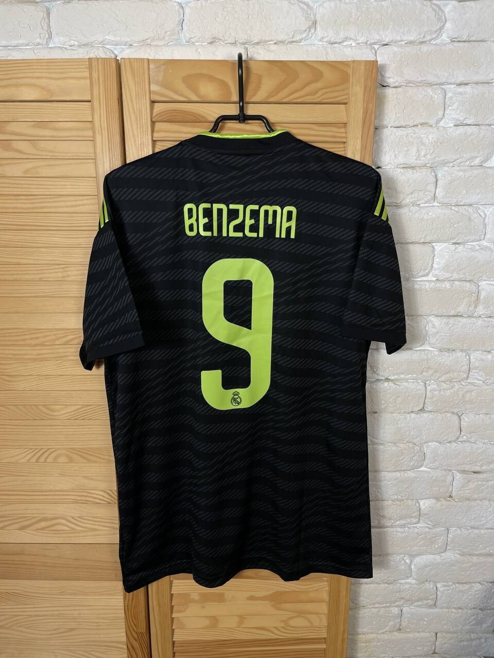 【n】Real Madrid 120周年記念シャツ Benzema 9 V) Real Madrid 22/23 rare special edition 120 años benzema