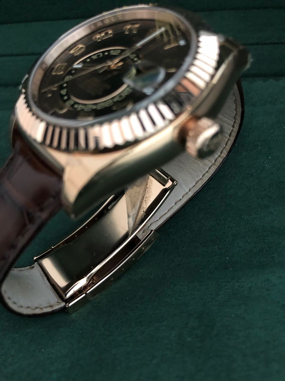 ROLEX SKY DWELLER ROSE GOLD 42MM model 326135