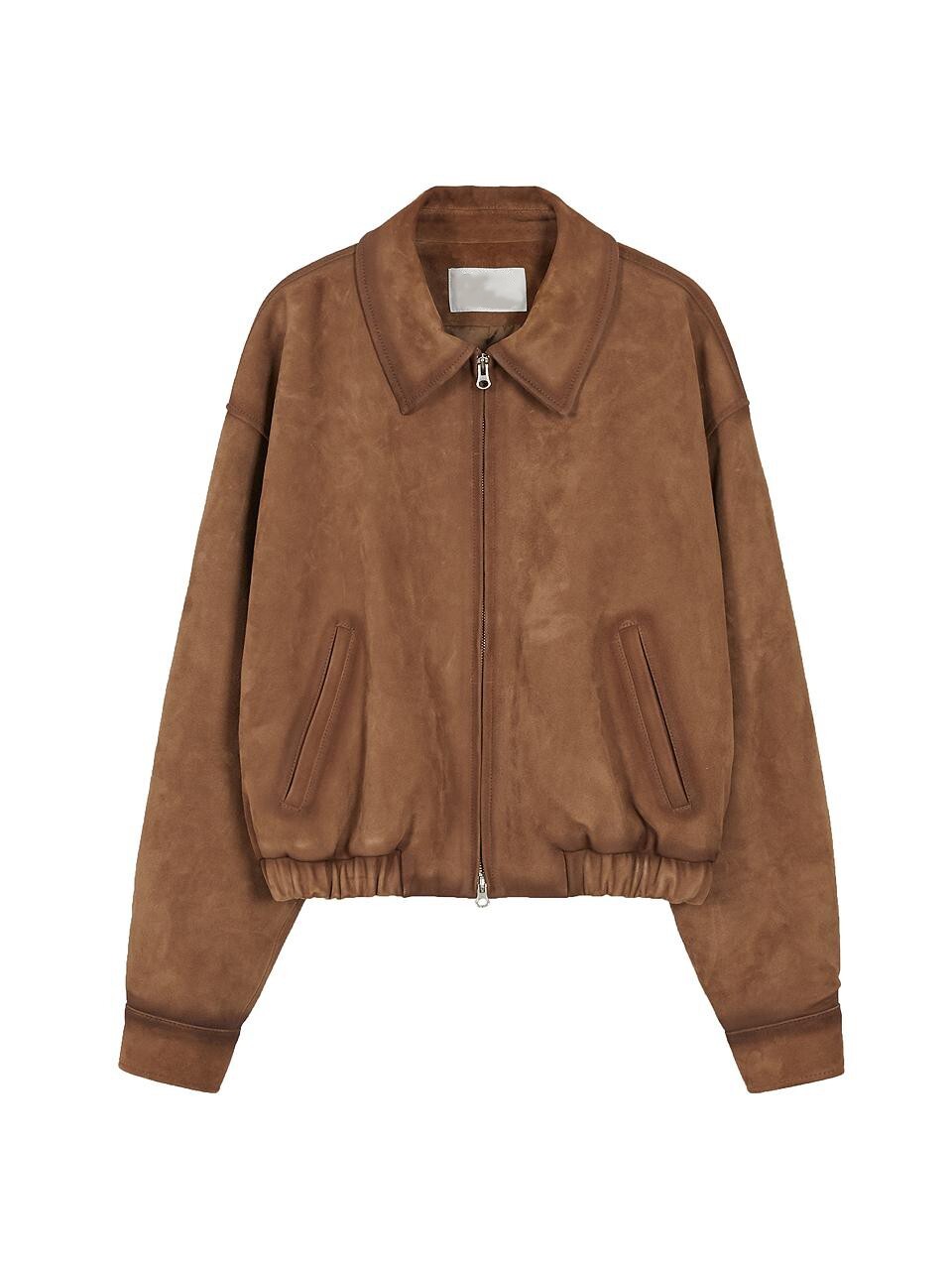 ジャケット・アウター cale suede leather blouson brown Suede leather blouson | Cale(カル) / アウター レザー