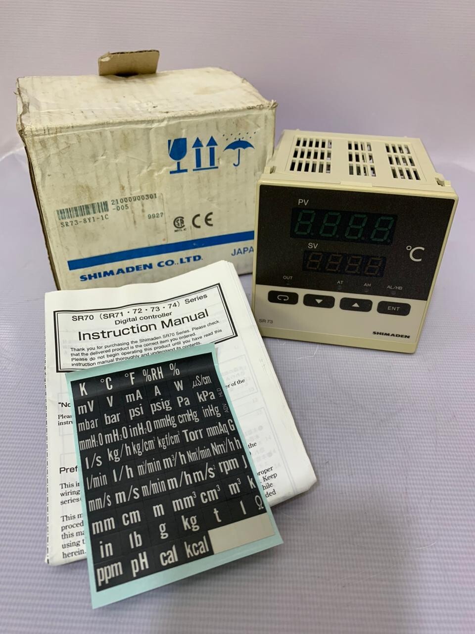 Shimaden / Digital Controller / SR73-8Y1-1C | eBay