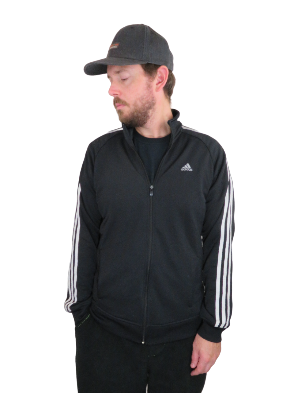 トップス 90s adidas track jacket y2k teck black M 90s adidas track jacket y2k teck black M