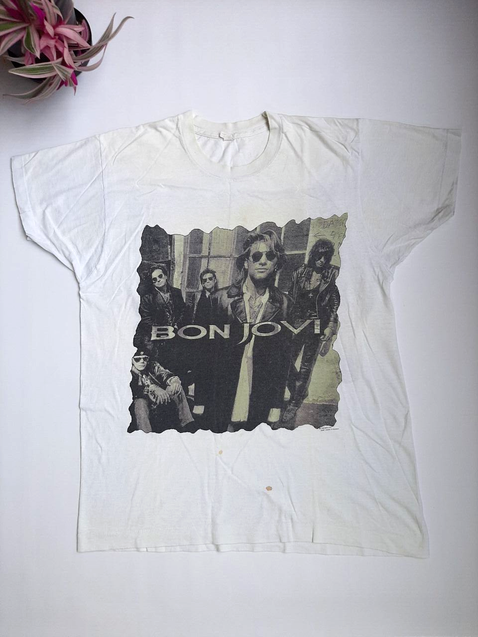 90s Bon Jovi Keep The Faith バンドTシャツ vintage 90s BON JOVI KEEP THE FAITH WORLD TOUR 1993 2 SIDED