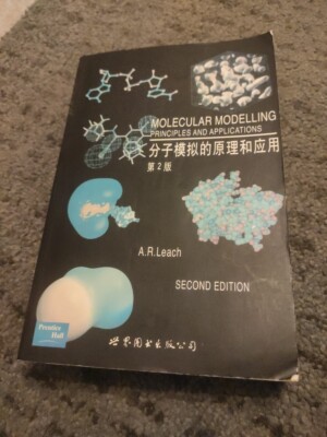 Molecular Modelling Principles and Applications by A. Leach (Paperback 2001)