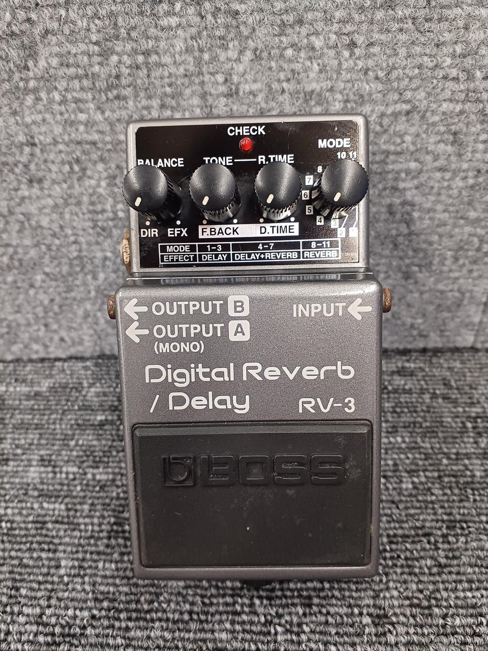 ギター BOSS Digital Reverb / Delay BOSS RV-3 Digital Reverb Delay Guitar Effects Pedal Compact