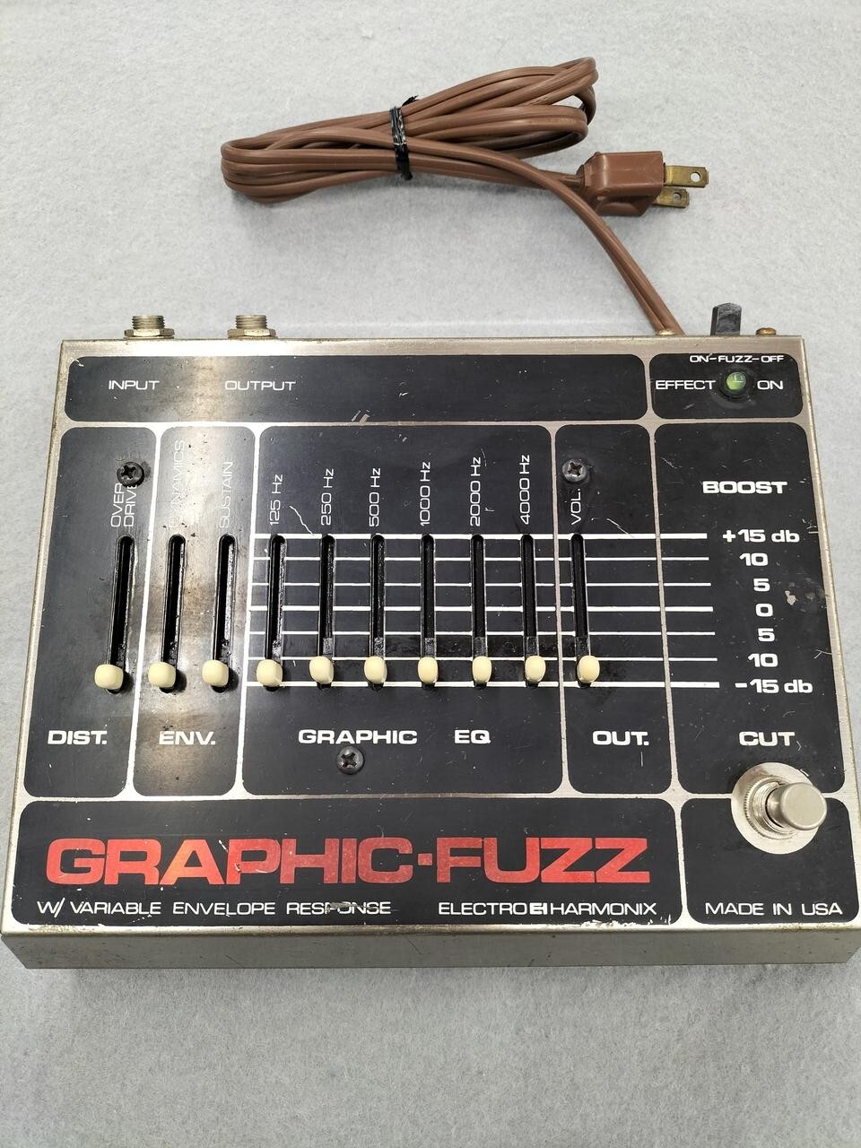 ギター Electro-Harmonix GRAPHIC FUZZ Graphic Fuzz | DISCONTINUED 2023 | EQ / Distortion