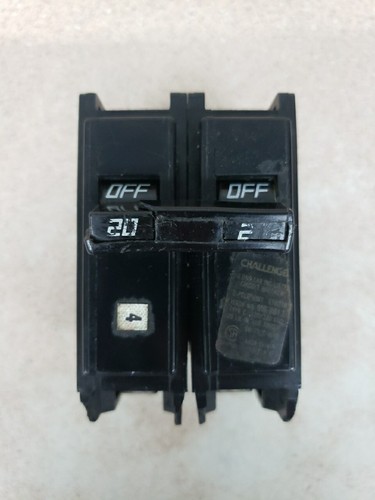 CHALLENGER C220 CIRCUIT BREAKER 2POLE 20AMP 120/240V