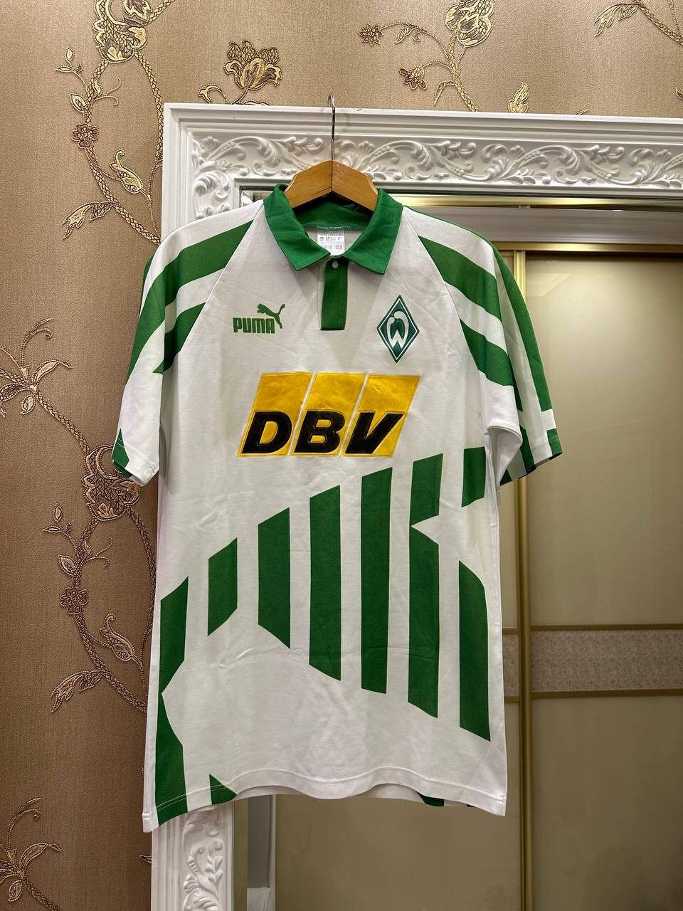 PUMA Werder Bremen シャツ Lサイズ WERDER BREMEN 1997-98 HOME SHIRT PUMA JERSEY SOCCER SIZE L