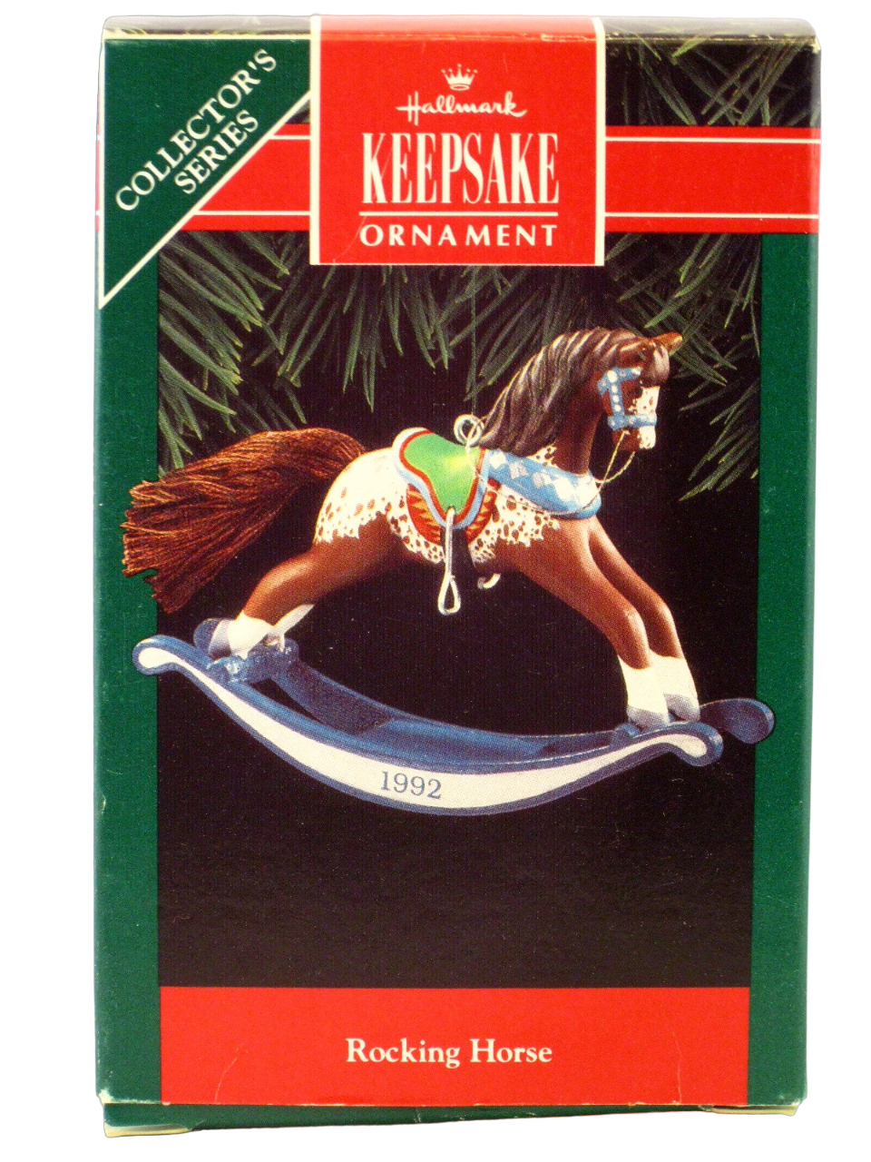 BURTON - kaorinngo HALLMARK KEEPSAKE ROCKING HORSE ORNAMENT 1992 (QX4261) | eBay