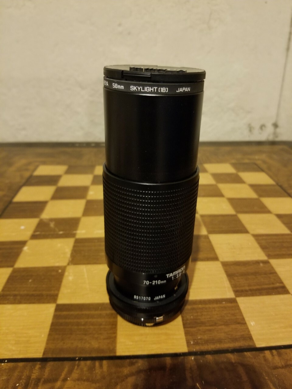 Tamron 70-210mm 1:3.8-4 Lens w/ Caps & Hoya 58mm Skylight | eBay