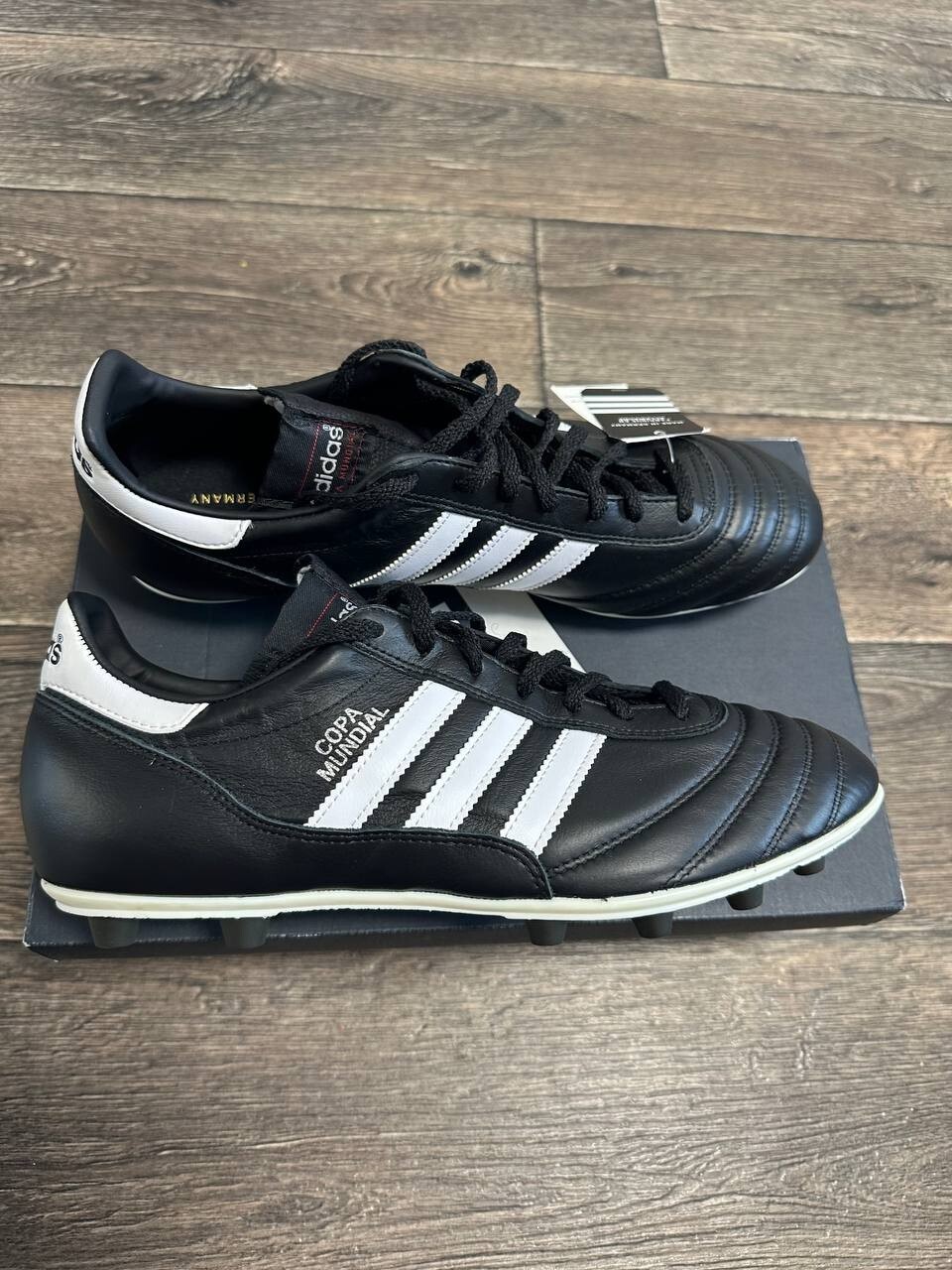 adidas copa mundial cleats black leather made in germany