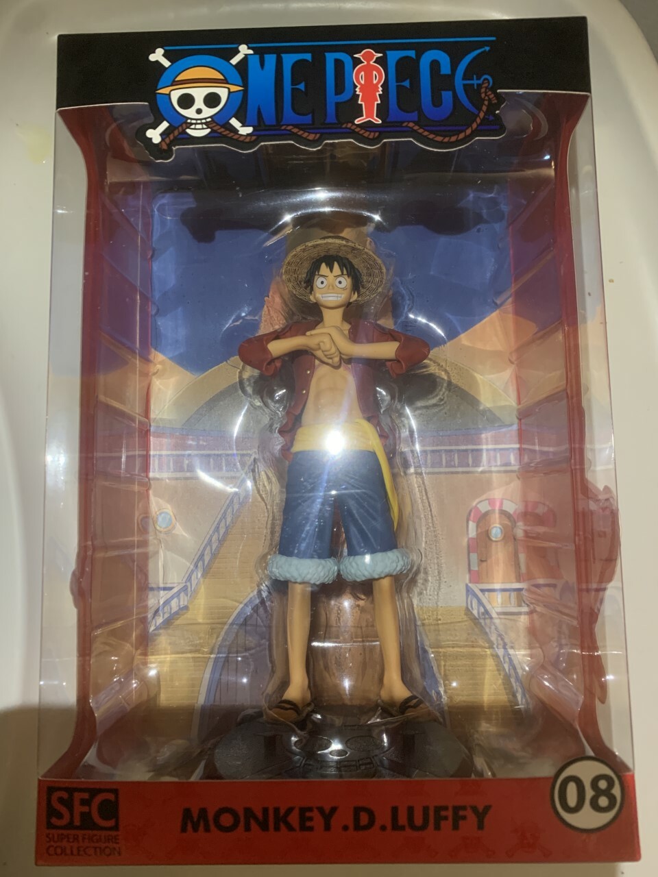 New Sealed One Piece : Monkey.D.Luffy Super Figure