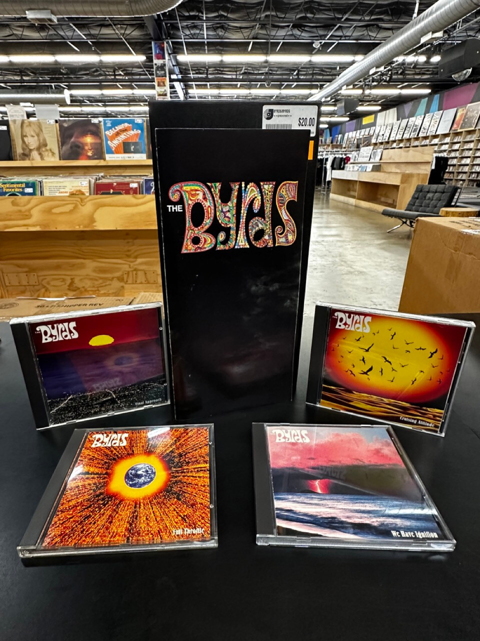 The Byrds - Columbia/Legacy 4-Disc CD Box Set w/ 55-page The Byrds - Columbia/Legacy 4-Disc CD Box Set w/ 55-page