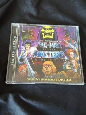 He-Man And The Masters Of The Universe 2-CD Set LA-LA LAND Soundtrack Score RARE