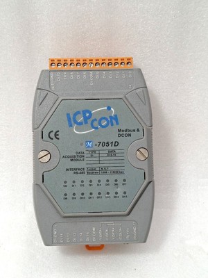 Tested  ICP CON M - 7051D MODBUS & DCON Isolated Digital Input Module