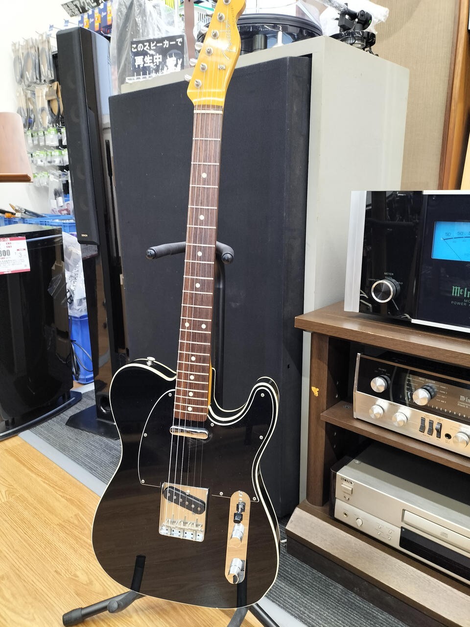 Fender Classic Series 1960s Custom Telecaster Black Made in