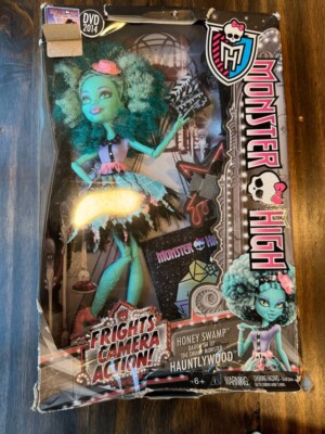 Monster High Honey Swamp Frights Camera Action Mattel New Damage Package