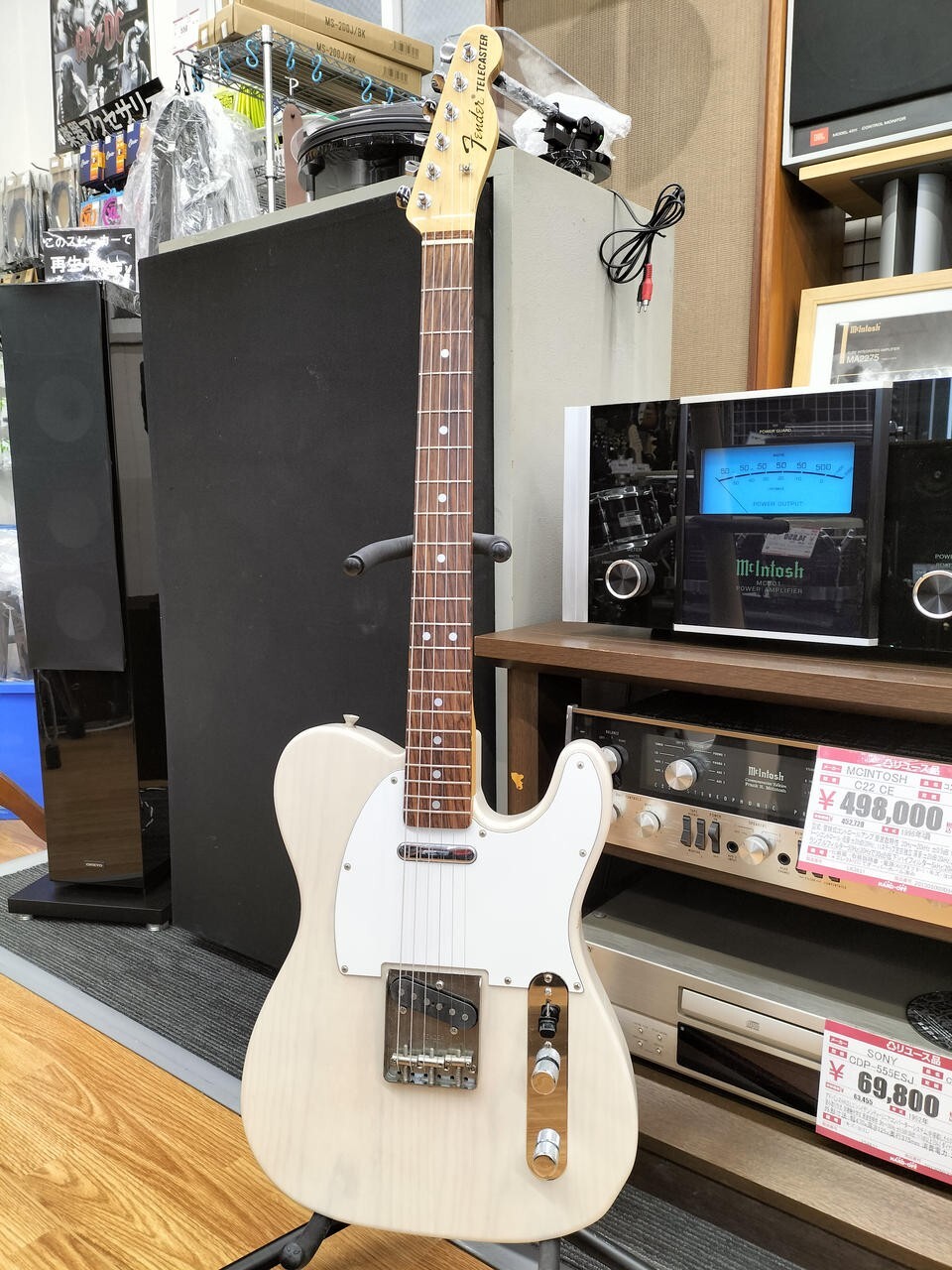 ギター Fender Japan Telecaster TL-71 Fender Japan TL71/ASH Telecaster Ivory Made in Japan 1994
