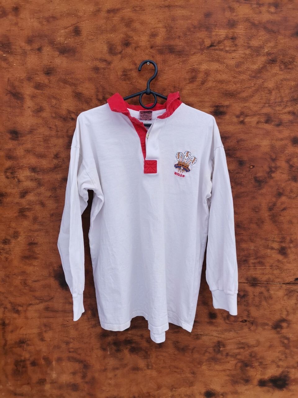 Cotton Traders VTG Wales 1991-93 ラガーシャツ WALES 1991/1992 AWAY RUGBY UNION SHIRT COTTON TRADERS SIZE L