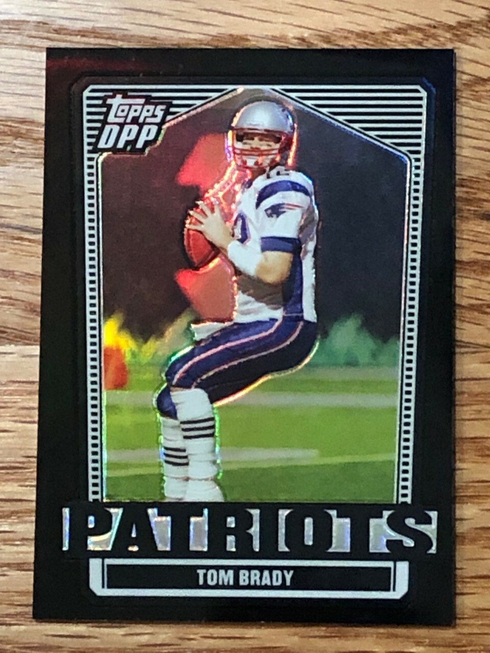 その他 TOM BRADY rc Tom Brady 2007 Topps DPP Chrome BLACK REFRACTOR SSP #4 - New
