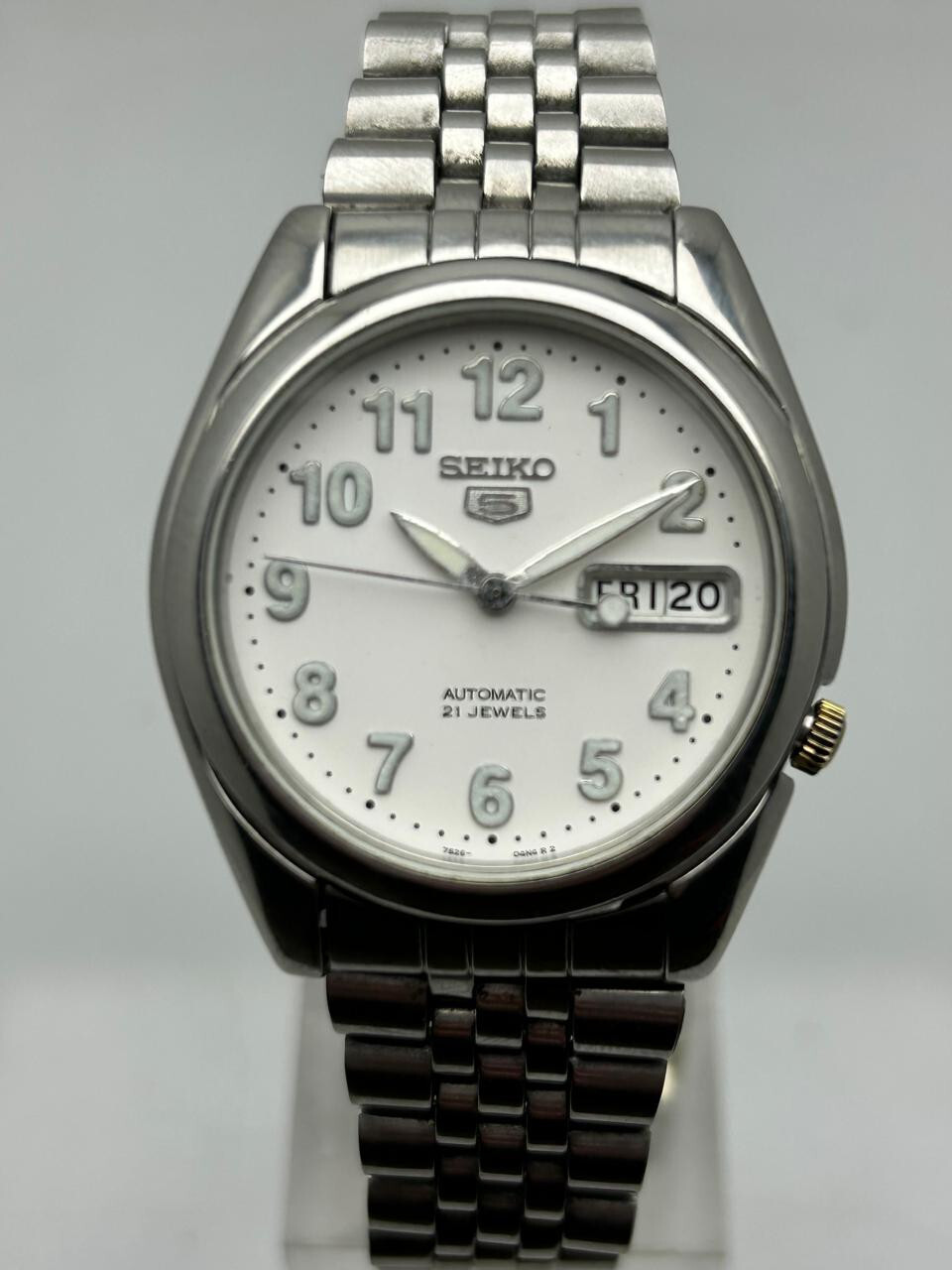 SEIKO5　セイコー　自動巻き　7S26-01V0　21JEWELS　美品 希少 裏スケ】SEIKO 5 セイコー 7S26-01V0 デイライト 21JEWELS