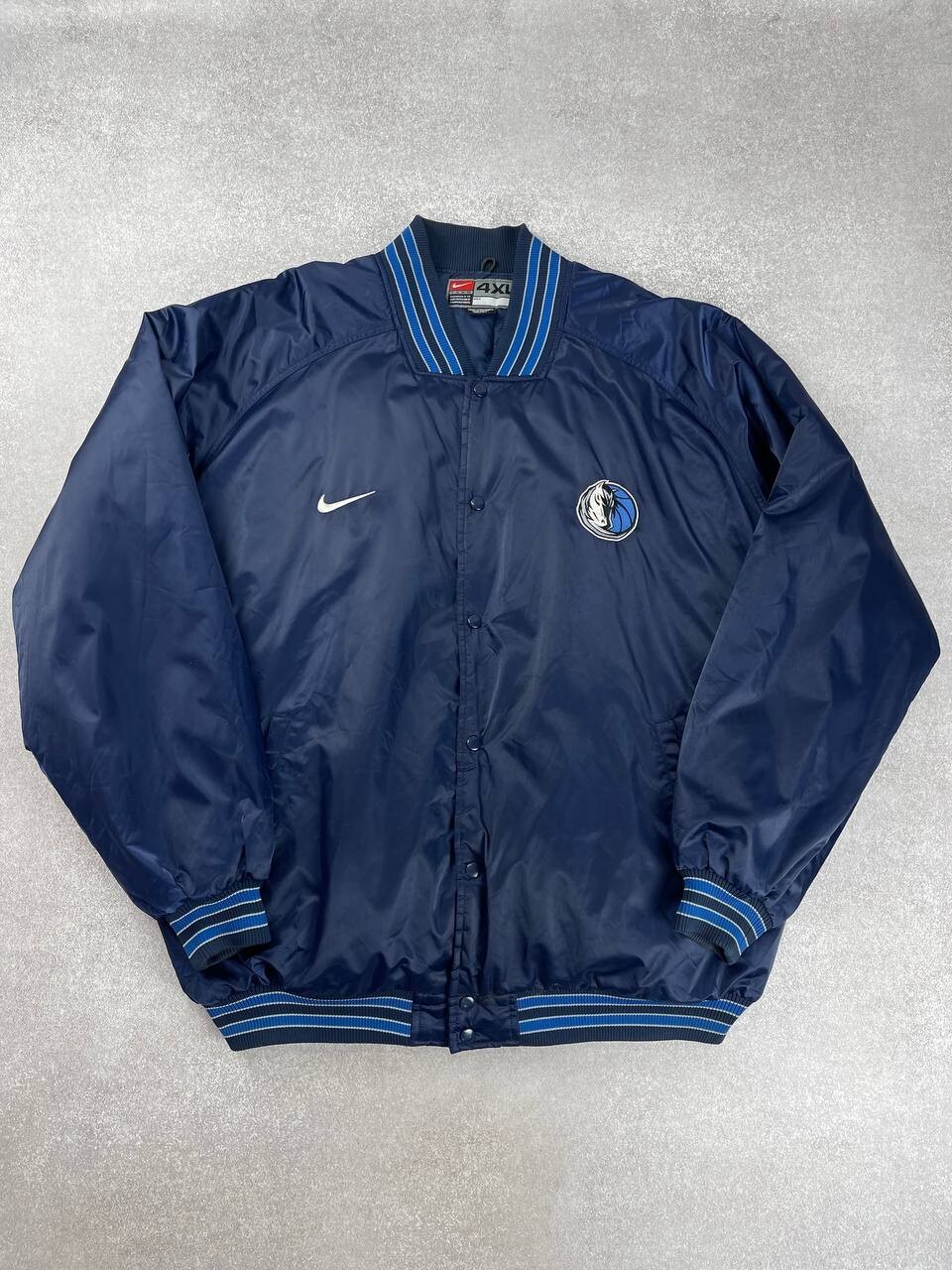 Vintage NBA Dallas Mavericks Bomber Jacket Men's Size 4XL | eBay