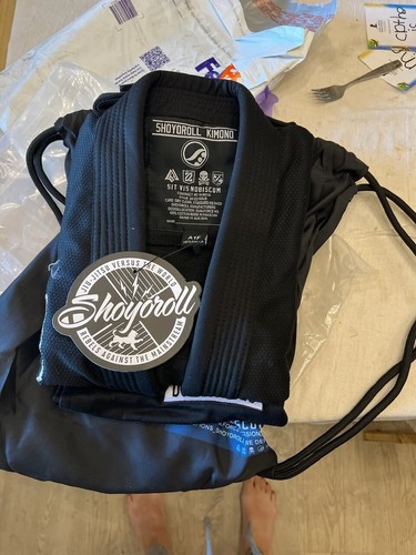 Shoyoroll Batch 66 Mission22 Project BJJ Gi Black JIU JITSU Shoyoroll Batch 66 Mission22 Project BJJ Gi Black JIU JITSU