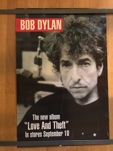 BOB DYLAN  Love and Theft promo poster 20x30 