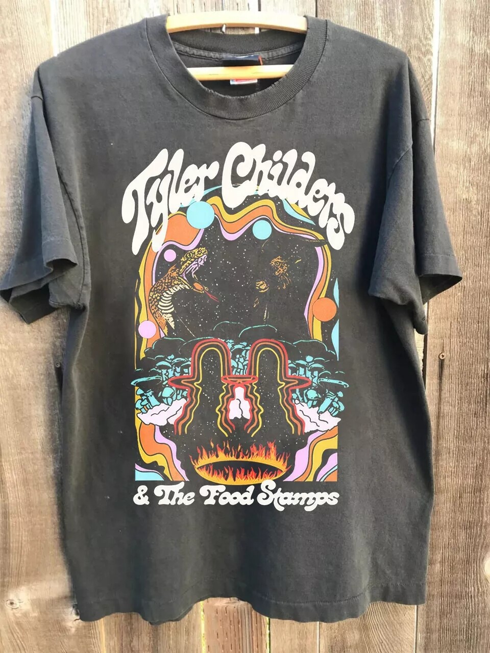 Tyler Childers And The Food Stamps Band Charcoal Unisex