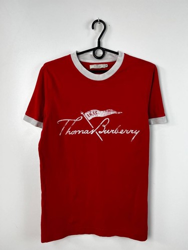 Burberry Tシャツ Burberry Jayson White Cotton T-shirt L (Oversized) 8069539