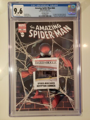 Amazing Spider-Man 666 Daily Bugle variant CGC 9.6 Marvel Comics 2011 Krypton