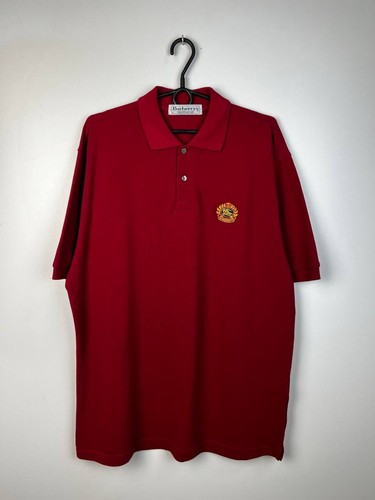 Burberry's 90s luxury vintage polo t-shirts size L | eBay