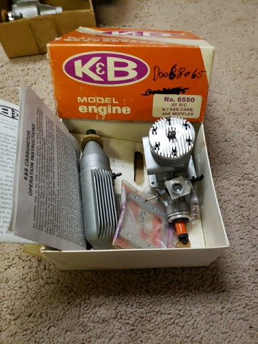 K&B Engine - K&B .61 RC MOTOR - NJ23 No 6550 - New
