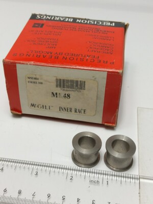 LOT OF 2 McGILL MI-48 BEARINGS (NOS)