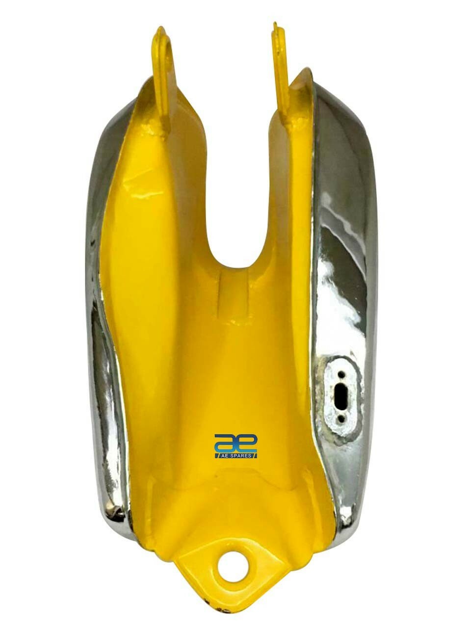 YAMAHA XT TT 500 YELLOW PAINTED PETROL FUEL GAS TANK STEEL 1977  