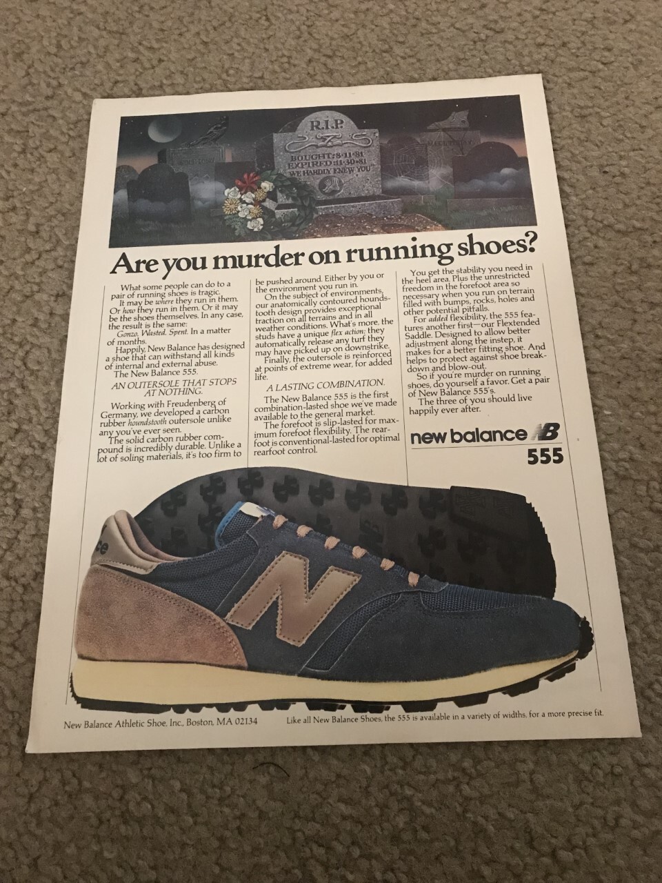 new balance 555
