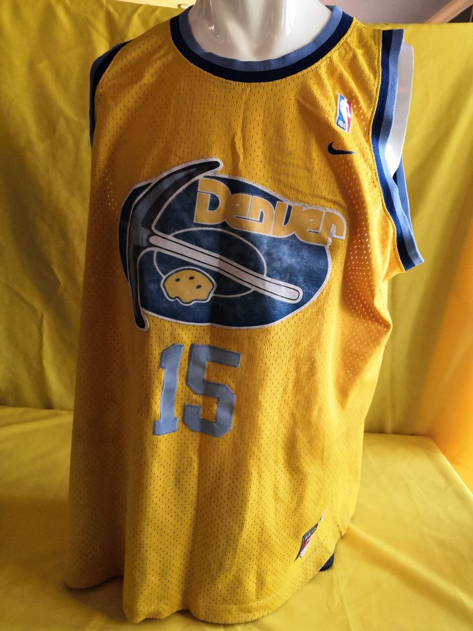 ナイキ デンバー・ナゲッツ Carmelo Anthony ユニフォームLサイズ Vintage Team Nike 76 Denver Nuggets 15 Carmelo Anthony