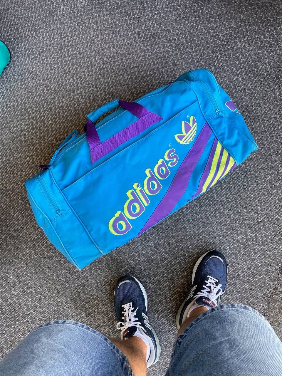 ヴィンテージ adidas アディダス 1970-80’s バッグ Vintage 70s-80s Adidas Big Logo Bag West Germany | eBay