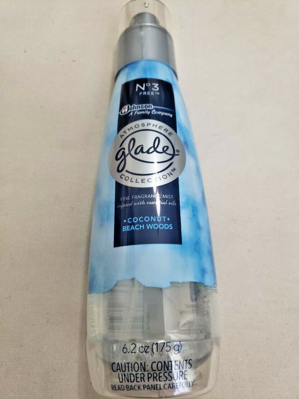Glade Coconut & Beach Woods Essentials Room Mist Infused wit