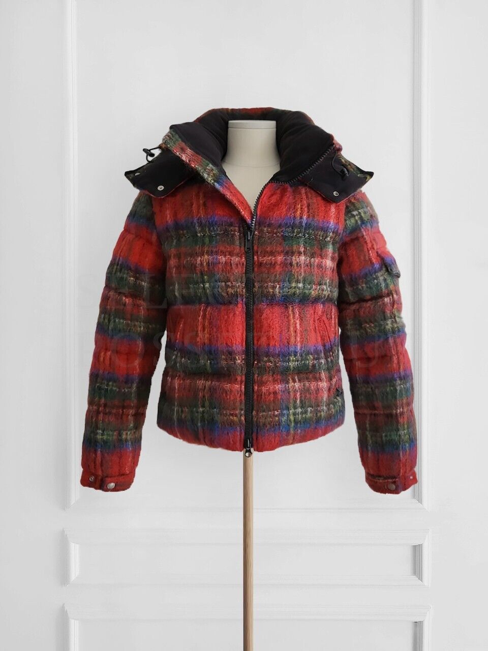 NWT JUNYA WATANABE COMME DES GARCONS TARTAN CHECK DOWN NWT JUNYA WATANABE COMME DES GARCONS TARTAN CHECK DOWN